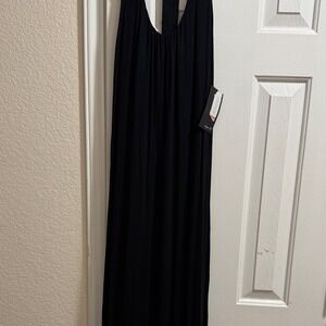 Aryn K Black Backless Maxi Dress